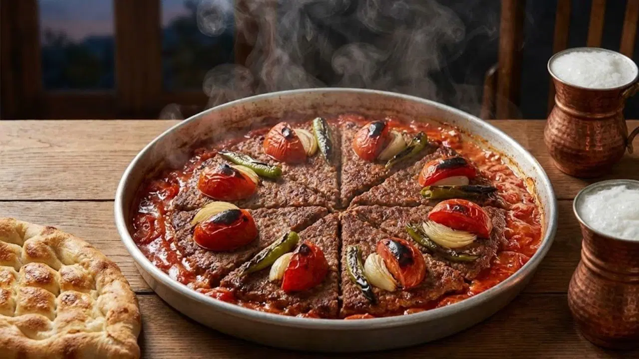 İftarda Antakya Rüzgarı: Şekli Yok, Lezzeti Hafızalara Kazınan Tepsi Kebabı