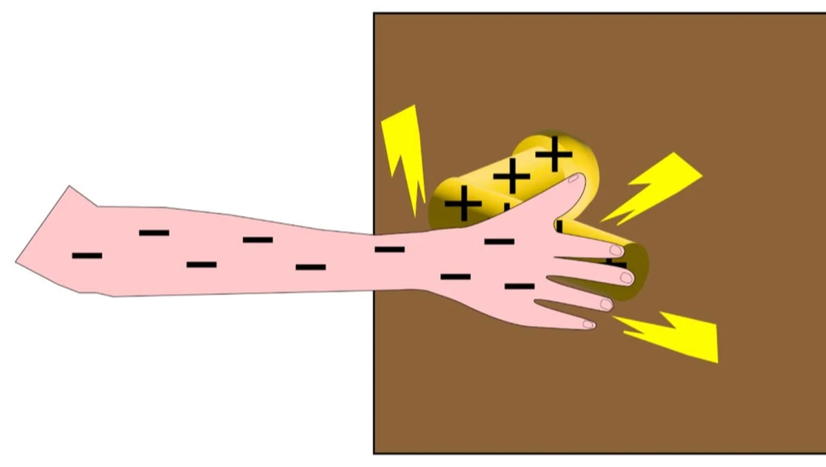 Günlük hayatta hissedilen küçük elektrik çarpmasının nedeni: Statik elektrik