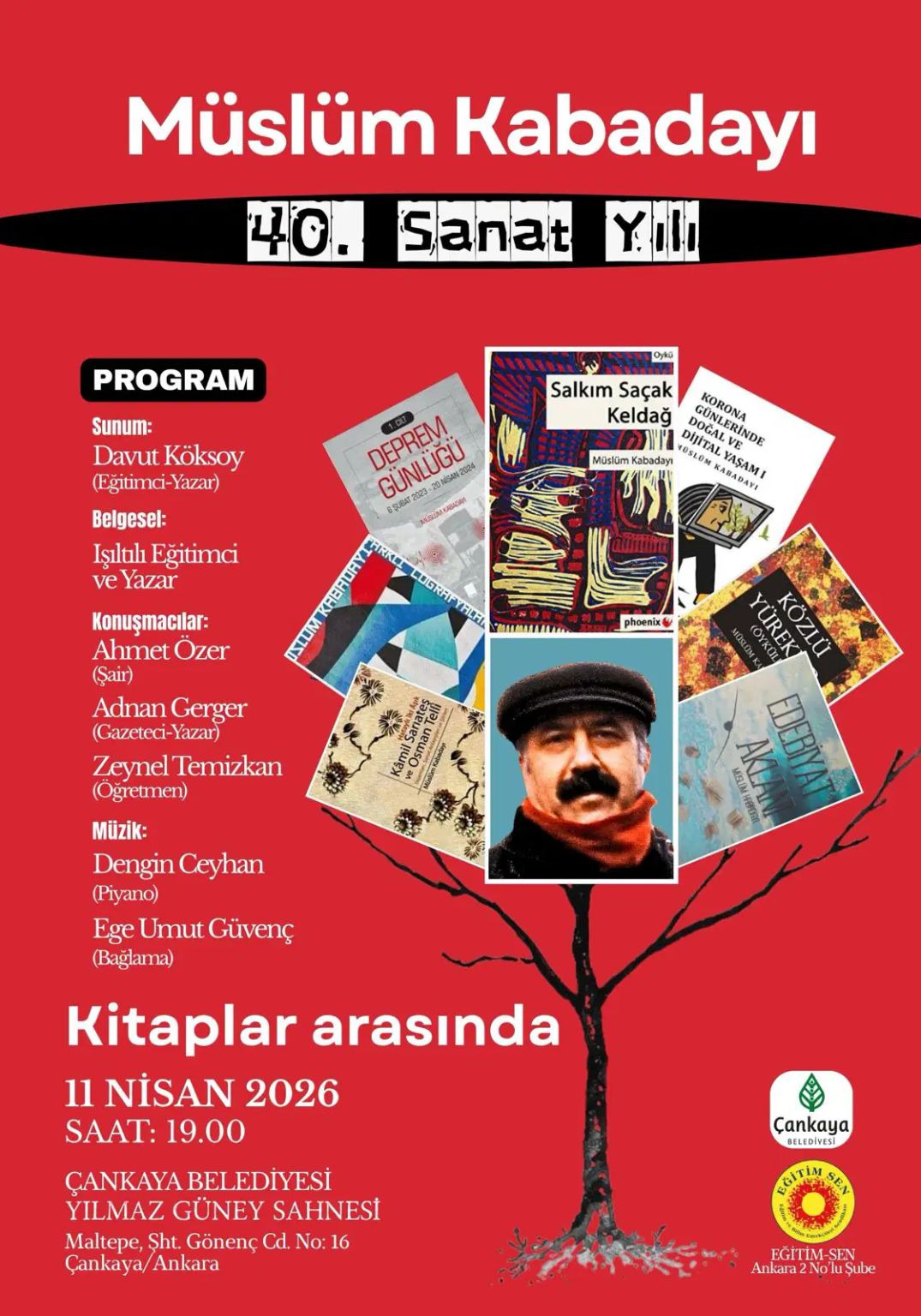 Müslüm Kabadayı’nın 40’ıncı sanat yılı