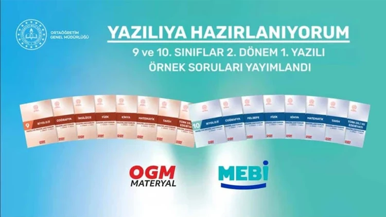 Eğitimde yeni destek: Örnek soru kitapçıkları yayımlandı