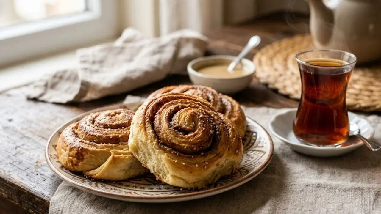 Çay Saatlerinin Yıldızı: Yumuşacık Ve Aromatik Tahinli Açma Tarifi