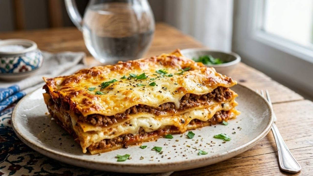 Peynir Şelalesi ve Kat Kat Lezzet: Üç Peynirli Lazanya Nasıl Yapılır?