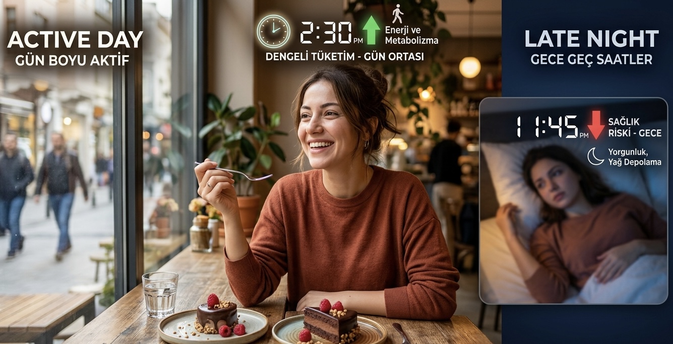 Tatlı krizine bilimsel saat ayarı: Şeker yemek için en doğru zaman ne?