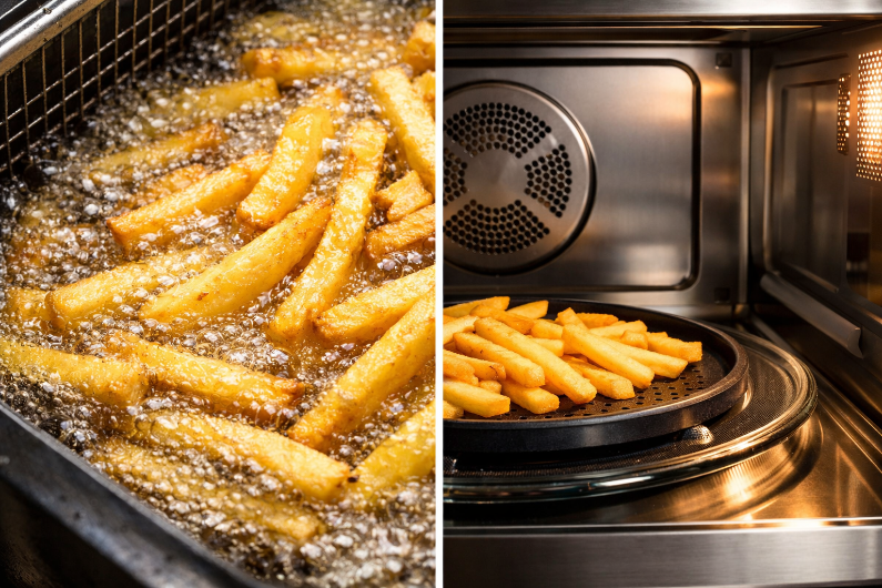 Patates Kızartmasına Sağlıklı Dokunuş