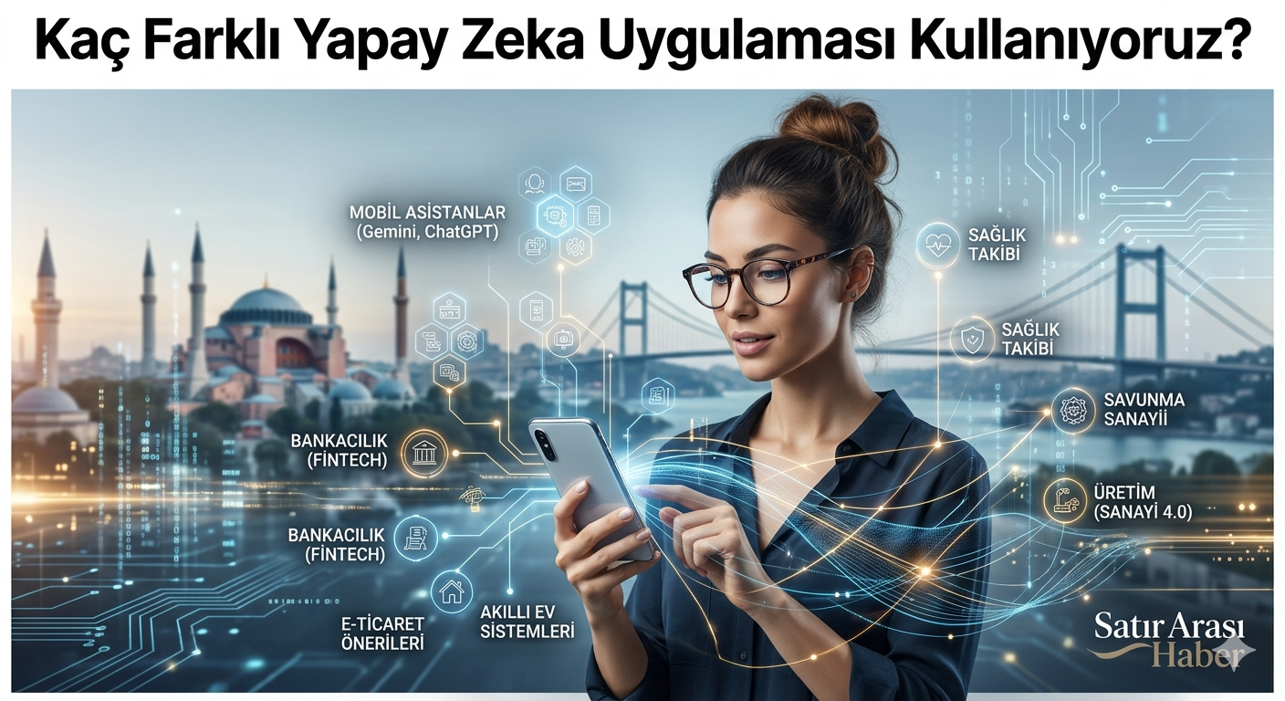 Cebimizdeki akıldan fabrikadaki robota: Kaç farklı yapay zeka ile yaşıyoruz?