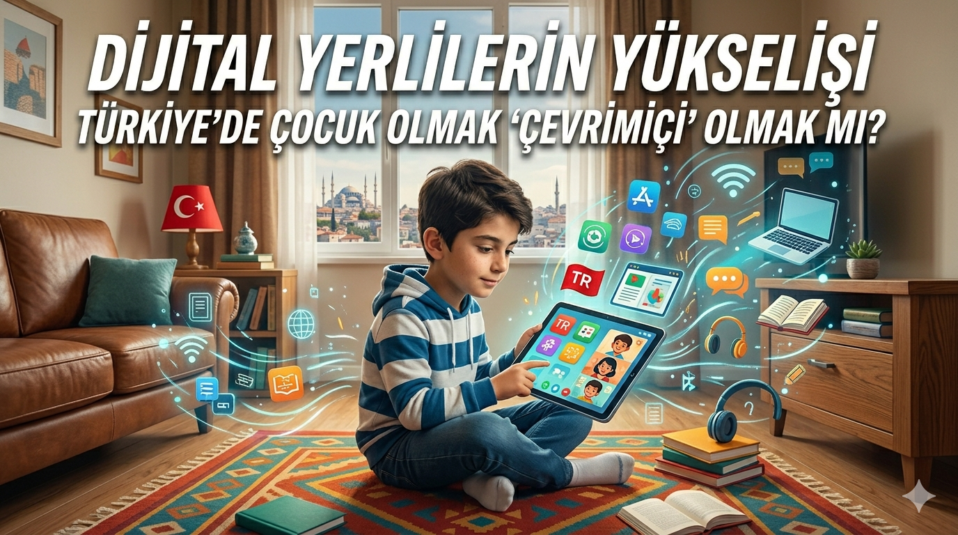 Dijital Yerlilerin Yükselişi: Türkiye’de Çocuk Olmak “Çevrimiçi” Olmak mı?