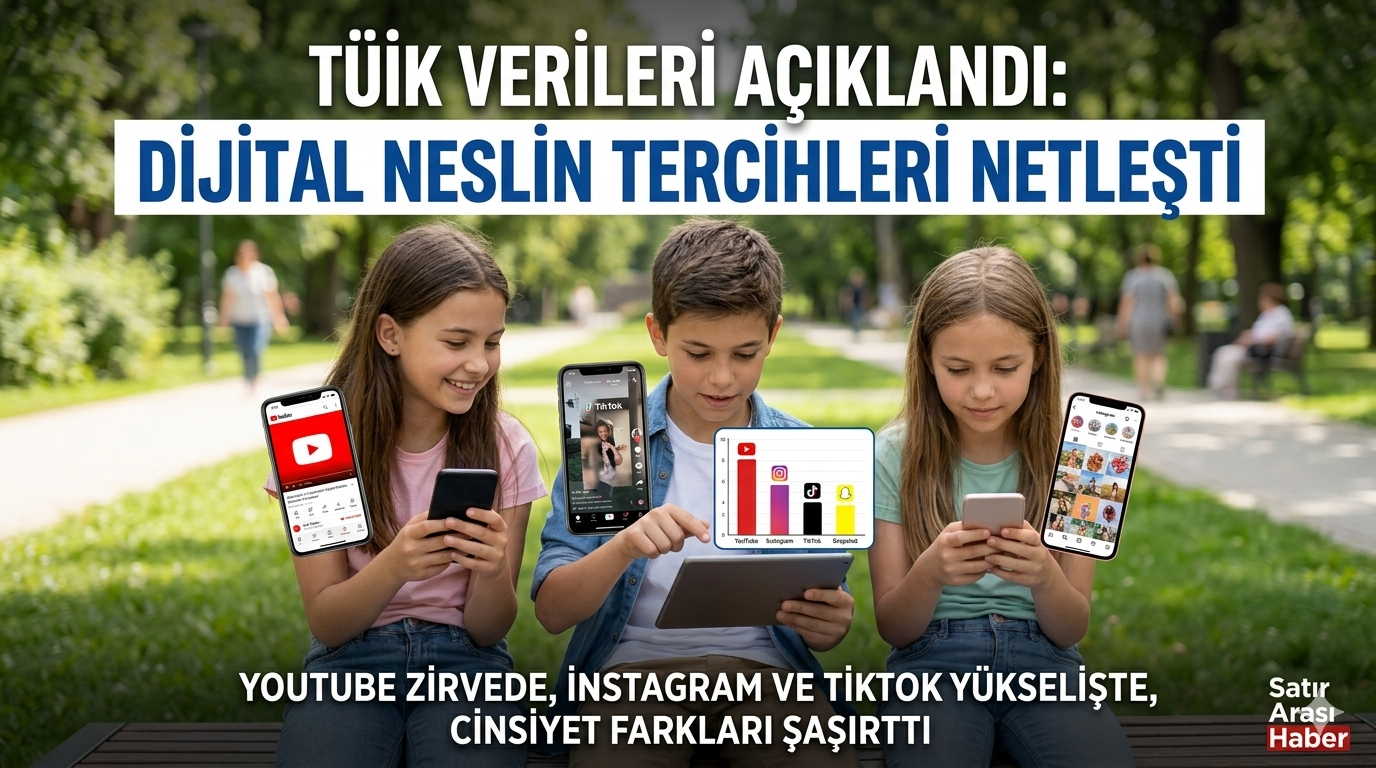 Dijital Neslin Tercihleri Netleşti: YouTube Zirvede, Instagram ve TikTok Yükselişte!