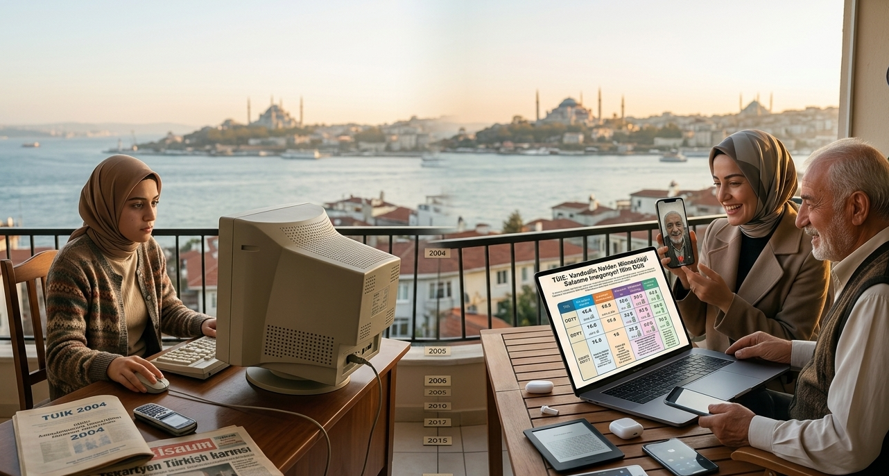 Türkiye’nin Dijital Devrimi: 20 Yılda İnternetsiz Ev Kalmadı!