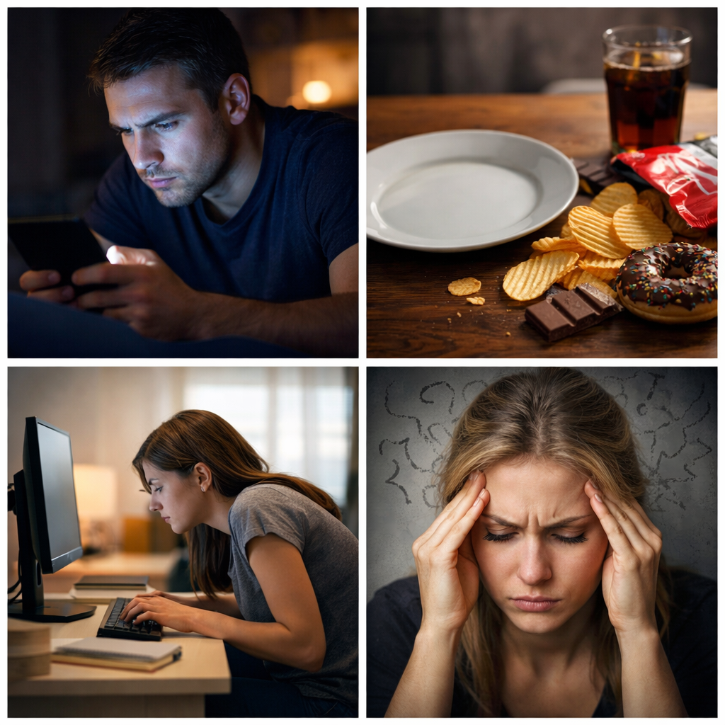 Ekran Bağımlılığından Aşırı Düşünmeye: Sessiz Sağlık Riskleri