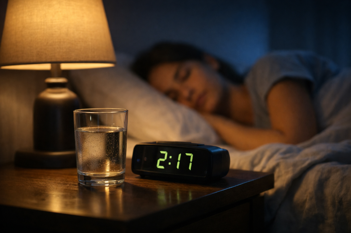 Uyku Kalitesini Bozan Alışkanlık: Yatmadan Önce Fazla Sıvı