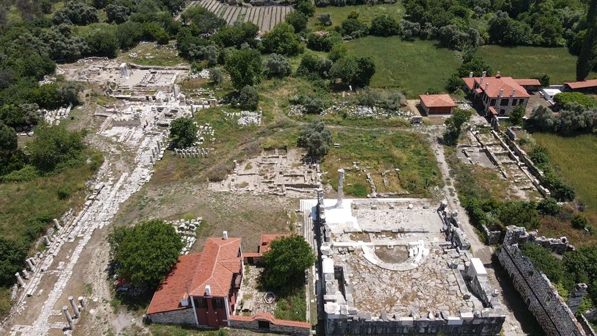 Stratonikeia Antik Kenti’ne ziyaretçi akını yaşandı