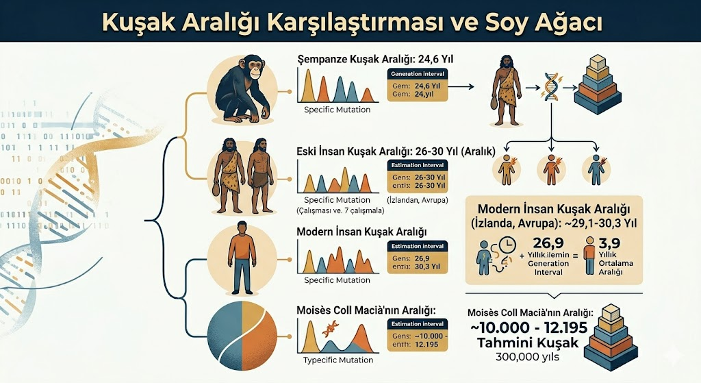 İnsanlık Tarihinde 11 Binden Fazla Kuşak: Homo sapiens’in Dev Soy Zinciri